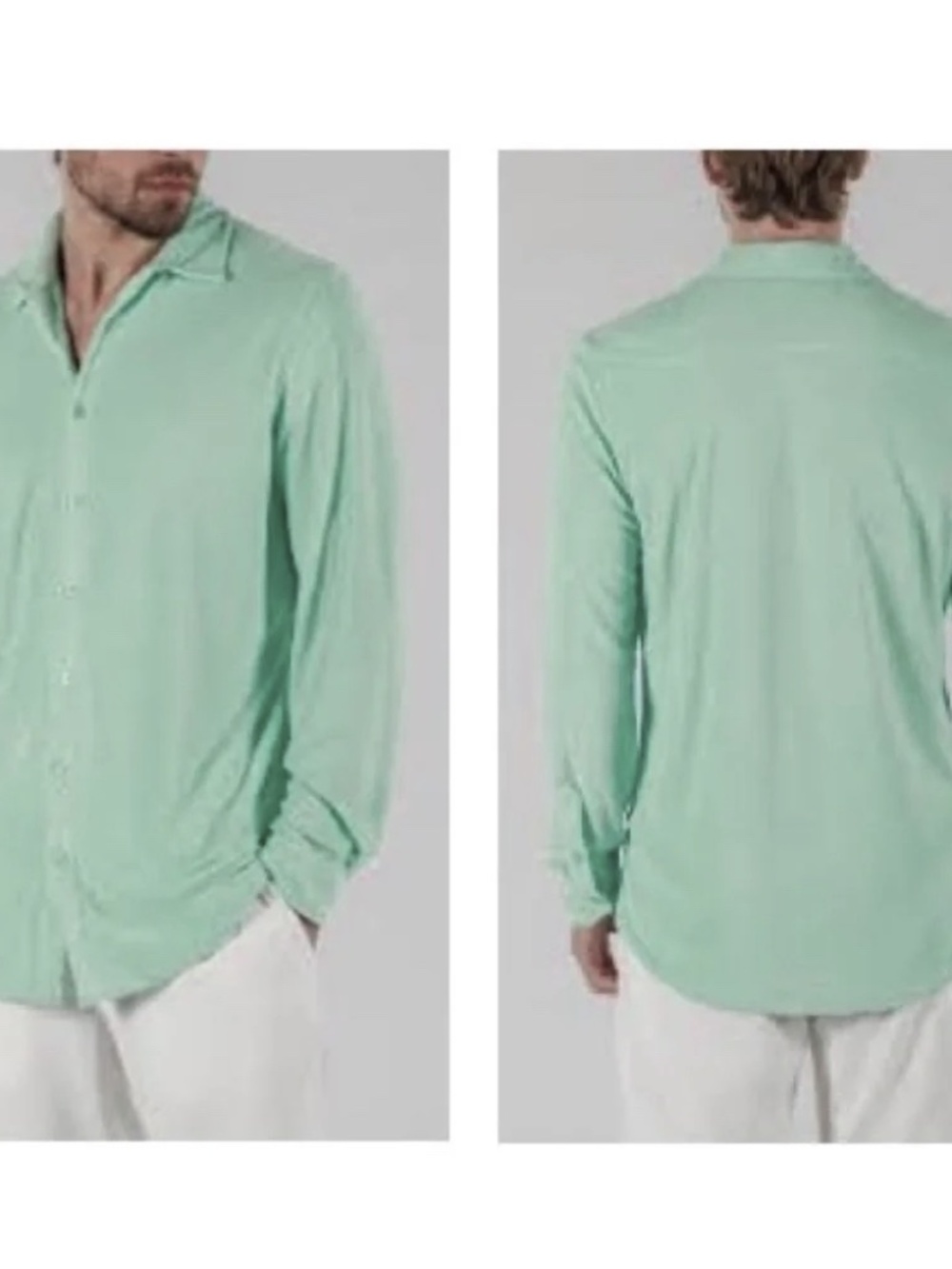 Bain de Mer Terrycloth Long Sleeve Shirt Small New with tags 70% modal/30% poly